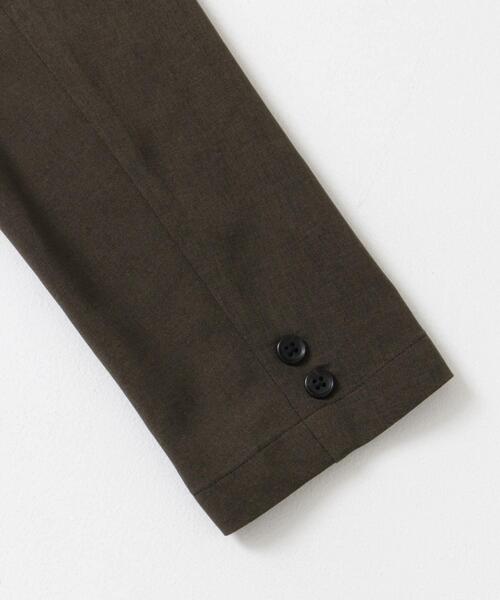 URBAN RESEARCH DOORS(アーバンリサーチドアーズ)の「LIFE STYLE TAILOR リネンライクコンフォータブルジャケット(その他アウター・メンズ・グレー/ブラウン系その他/ネイビー・X-LARGE/LARGE/MEDIUM/SMALL)」の4枚目の写真
