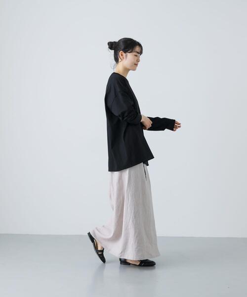 セール】リネンラミーラップスカート（スカート）｜かぐれ