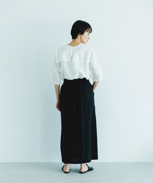 かぐれ｜リネンラミーラップスカート かぐれ｜リネンラミーラップスカート | Rakuten Fashion(楽天
