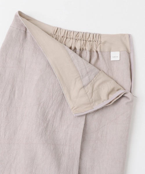 かぐれ｜リネンラミーラップスカート かぐれ｜リネンラミーラップスカート | Rakuten Fashion(楽天