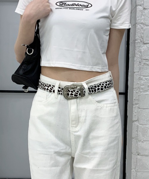 lilful(リルフル)の「ヴィンテージバックルベルト 無地/レオパード(ベルト・レディース・その他1/ブラウン/ブラック/ダークブラウン/その他・F)」の11枚目の写真