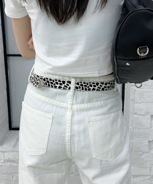 lilful(リルフル)の「ヴィンテージバックルベルト 無地/レオパード(ベルト・レディース・その他1/ブラウン/ブラック/ダークブラウン/その他・F)」の14枚目の写真