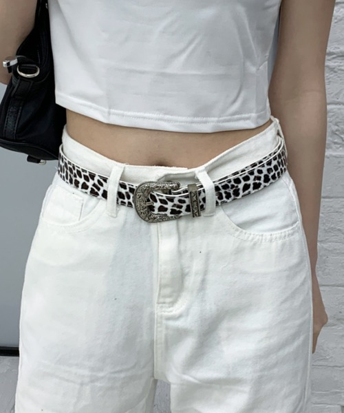 lilful(リルフル)の「ヴィンテージバックルベルト 無地/レオパード(ベルト・レディース・その他1/ブラウン/ブラック/ダークブラウン/その他・F)」の15枚目の写真