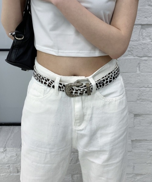 lilful(リルフル)の「ヴィンテージバックルベルト 無地/レオパード(ベルト・レディース・その他1/ブラウン/ブラック/ダークブラウン/その他・F)」の16枚目の写真