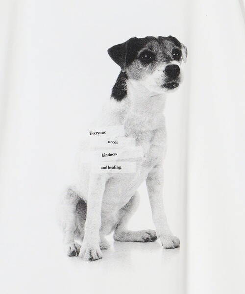 POET MEETS DUBWISE（ポエットミーツダブワイズ）の「＜POET MEETS DUBWISE＞ KINDNESS&HEALING 1 T-Shirt/Tシャツ（Tシャツ/カットソー・メンズ・ホワイト・XL/L/M）」の6枚目の写真