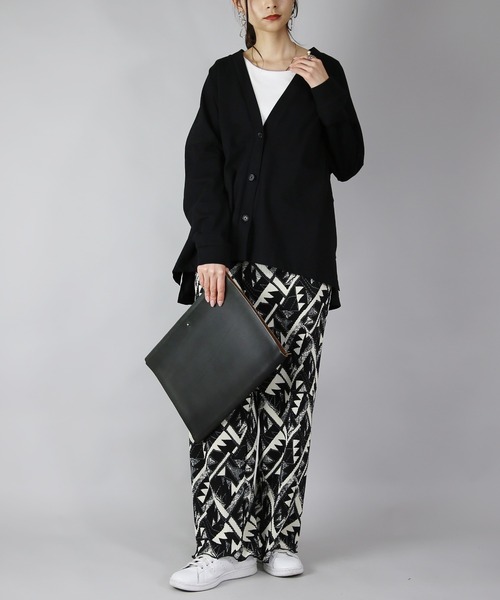 and it_（アンドイット）の「ワイドシルエットカーディガン（カーディガン/ボレロ・レディース・アイボリー/ブラック/モカ/ロイヤルブルー/ナチュラル・M-L）」の11枚目の写真