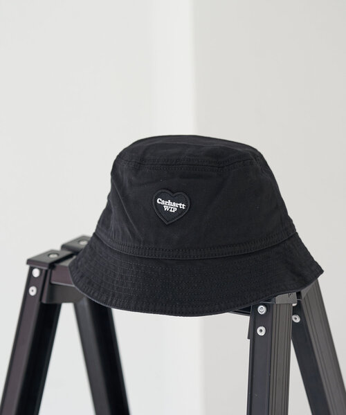 Carhartt WIP(カーハートダブリューアイピー)の「【Carhartt WIP/カーハート ダブリューアイピー】DREWE BUCKET HAT(キャップ・レディース・ブラック/オフホワイト/ネイビー・MEDIUM)」の3枚目の写真