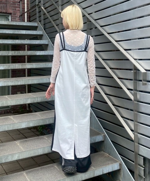 Candy Stripper(キャンディストリッパー)の「BROOKL YN CAMI ワンピース(ワンピース・レディース・ブラック/ライトブルー/オフホワイト/グリーン・FREE)」の19枚目の写真