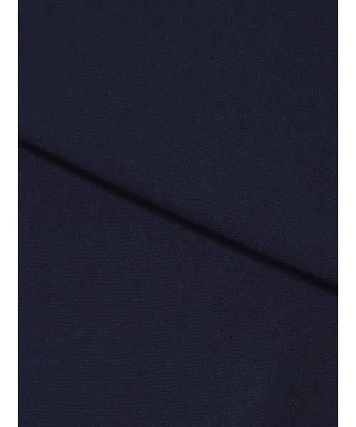 SUIT SQUARE（スーツスクエア）の「ウエストギャザープルオーバー 半袖 ウォッシャブル シフォンジョーゼット 無地 メタルパーツ（シャツ/ブラウス・レディース・ネイビー/ホワイト/ピンク/グレイッシュベージュ・38(9号)）」の12枚目の写真