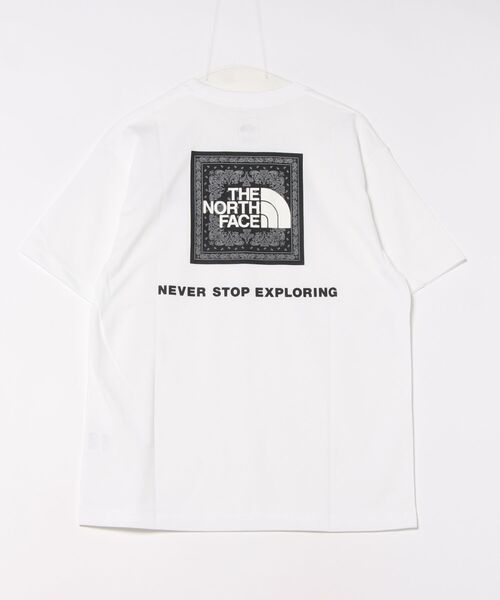 THE NORTH FACE(ザノースフェイス)の「【THE NORTH FACE】ショートスリーブバンダナスクエアロゴティー(Tシャツ/カットソー・メンズ・ブラック/グレー/ホワイト/ネイビー・LL/M/L)」の7枚目の写真