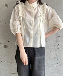 merrylatte | ボリュームフリルブラウス(シャツ/ブラウス)