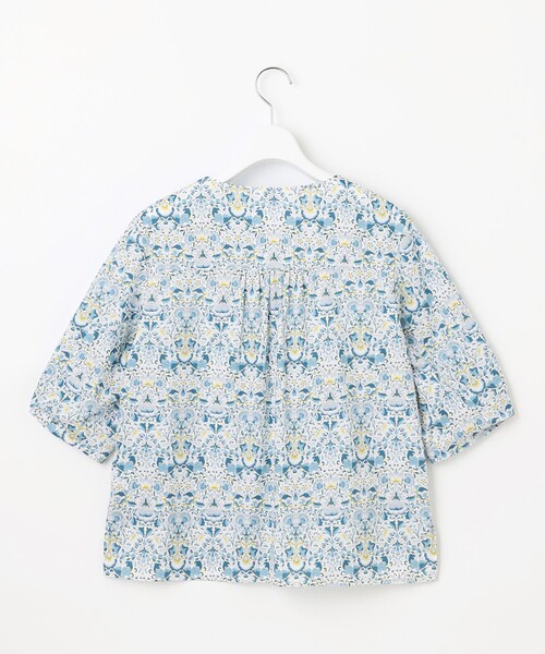 J.PRESS(ジェイプレス)の「【洗える】LIBERTY ボートネック ブラウス(シャツ/ブラウス・レディース・ピンク系5/ブルー系5・9/11)」の10枚目の写真