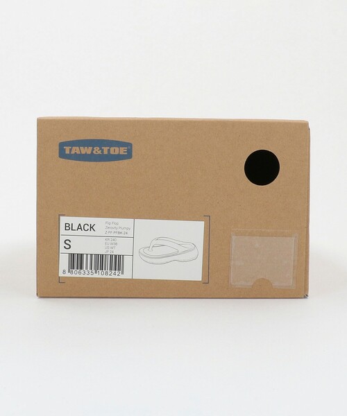 TAW&TOE（トーアンドトー）の「＜TAW&TOE＞ZEROVITY Plumpy サンダル（サンダル・レディース・ブラック/クリーム・25cm/22cm/23cm/24cm）」の11枚目の写真