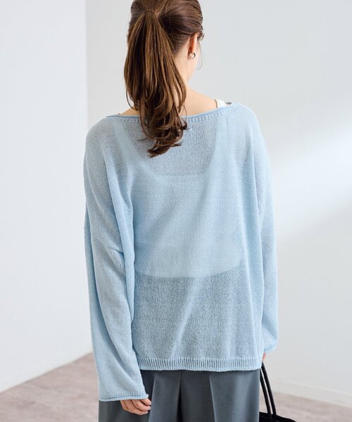 ≪新色追加≫ウォッシャブルニュアンスワイドプルオーバー2
