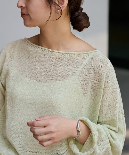≪新色追加≫ウォッシャブルニュアンスワイドプルオーバー2