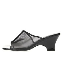 ROSE BUD | WEDGE TULLE SANDAL(サンダル)