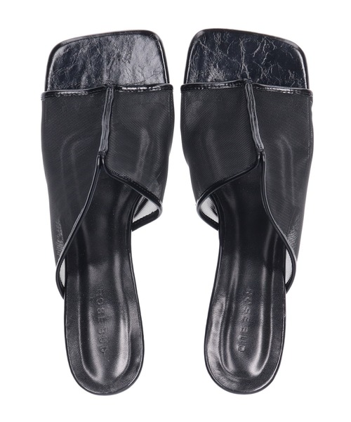 ROSE BUD（ローズバッド）の「WEDGE TULLE SANDAL（サンダル・レディース・シルバー/ブラウン/ブラック・25cm/24cm/23cm）」の17枚目の写真