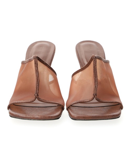 ROSE BUD（ローズバッド）の「WEDGE TULLE SANDAL（サンダル・レディース・シルバー/ブラウン/ブラック・25cm/24cm/23cm）」の9枚目の写真