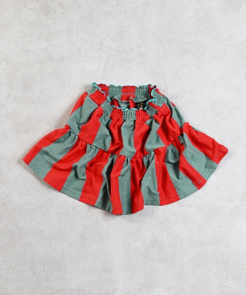 【30%off】新品未使用タグ付mimi&rogerストライプウールミニスカート ウールライクミニスカート[品番：MKSW0054381]｜MURUA（ムルーア