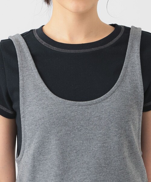 B:MING by BEAMS(ビーミングバイビームス)の「【セットアイテム】レイヤード キャミ × プルオーバー(Tシャツ/カットソー・レディース・ブラック/ブラウン系その他2・ONE SIZE)」の7枚目の写真