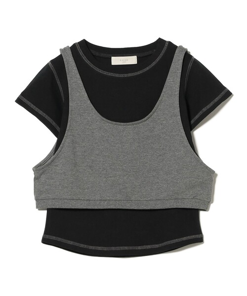 B:MING by BEAMS(ビーミングバイビームス)の「【セットアイテム】レイヤード キャミ × プルオーバー(Tシャツ/カットソー・レディース・ブラック/ブラウン系その他2・ONE SIZE)」の12枚目の写真