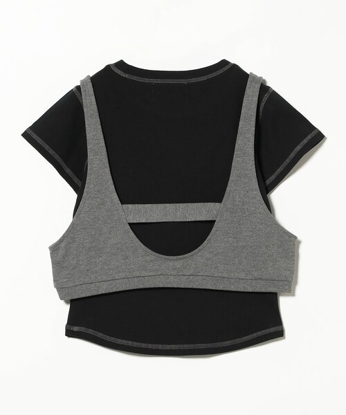 B:MING by BEAMS(ビーミングバイビームス)の「【セットアイテム】レイヤード キャミ × プルオーバー(Tシャツ/カットソー・レディース・ブラック/ブラウン系その他2・ONE SIZE)」の13枚目の写真