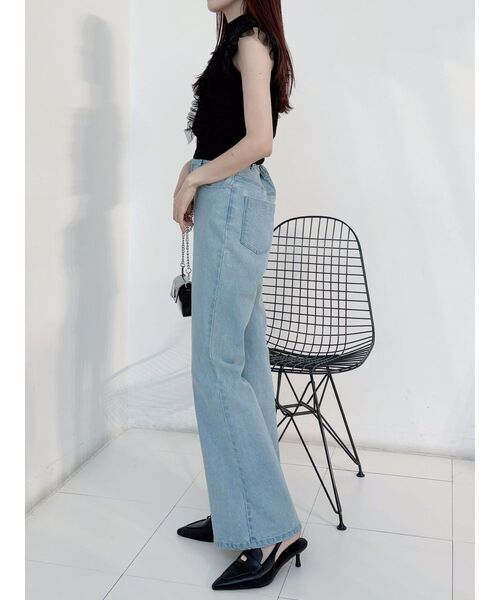 追加生産】チュールフリルニット（ニット/セーター）｜MERCURYDUO