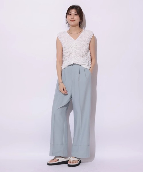 Mystrada パンツ ツータックルーズパンツ（その他パンツ）｜Mystrada（マイ