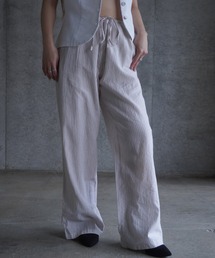 gina tricot(ジーナトリコ)の「Linen blend trousers(その他パンツ)」