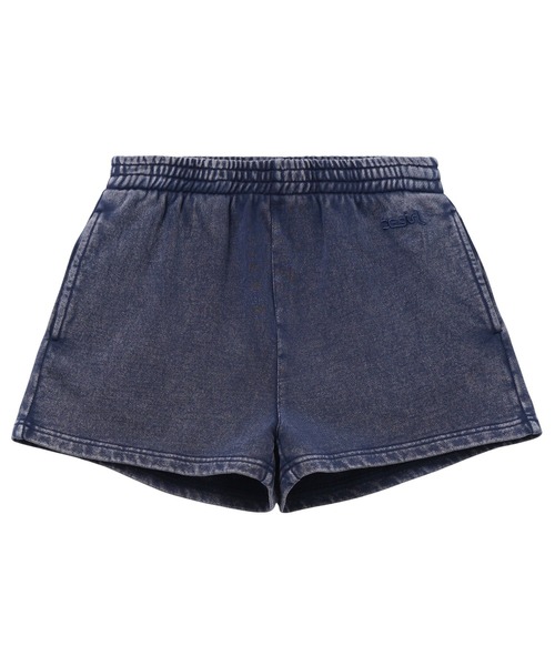 X-girl（エックスガール）の「FADED SWEAT SHORT PANTS（スウェットパンツ・レディース・ブラック/オリーブ/ネイビー・S/M）」の11枚目の写真