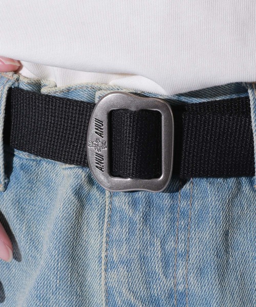 Anui（アニュイ）の「【UNISEX】ヤンキーラビットベルト（ベルト・レディース・ブラック/ブラック系その他・FREE）」の4枚目の写真