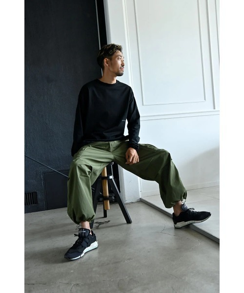 funda mine（ファンダマイン）の「【日本製】UNISEX マインドロングTシャツ（Tシャツ/カットソー・メンズ・ホワイト・02）」の4枚目の写真