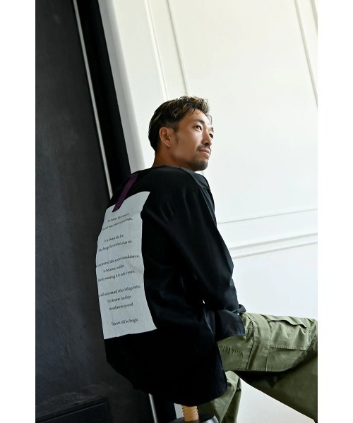 funda mine（ファンダマイン）の「【日本製】UNISEX マインドロングTシャツ（Tシャツ/カットソー・メンズ・ホワイト・02）」の12枚目の写真