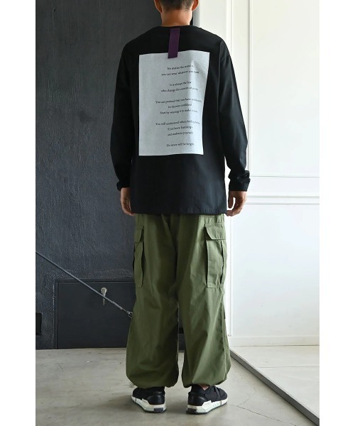 funda mine（ファンダマイン）の「【日本製】UNISEX マインドロングTシャツ（Tシャツ/カットソー・メンズ・ホワイト・02）」の17枚目の写真