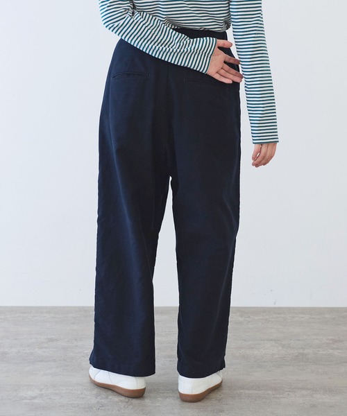 bulle de savon(ビュルデサボン)の「モールスキン パンツ(その他パンツ・レディース・ネイビー・FREE)」の10枚目の写真