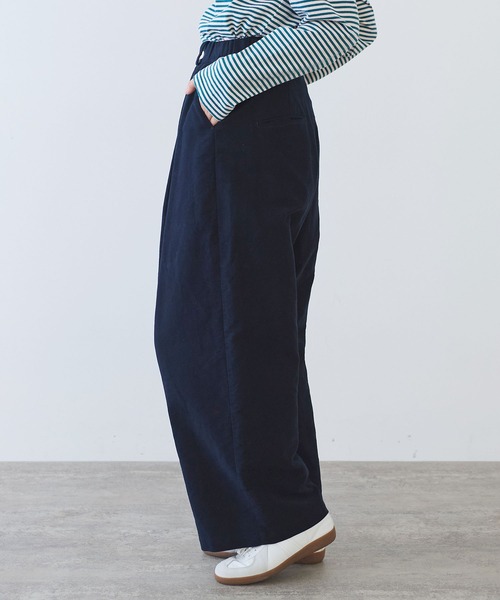 bulle de savon(ビュルデサボン)の「モールスキン パンツ(その他パンツ・レディース・ネイビー・FREE)」の11枚目の写真