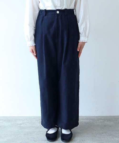 bulle de savon(ビュルデサボン)の「モールスキン パンツ(その他パンツ・レディース・ネイビー・FREE)」の12枚目の写真