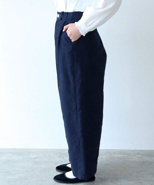bulle de savon(ビュルデサボン)の「モールスキン パンツ(その他パンツ・レディース・ネイビー・FREE)」の13枚目の写真