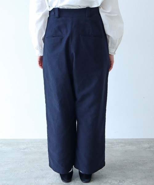 bulle de savon(ビュルデサボン)の「モールスキン パンツ(その他パンツ・レディース・ネイビー・FREE)」の14枚目の写真