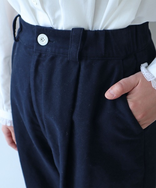 bulle de savon(ビュルデサボン)の「モールスキン パンツ(その他パンツ・レディース・ネイビー・FREE)」の16枚目の写真