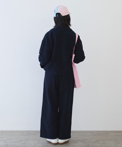 bulle de savon(ビュルデサボン)の「モールスキン パンツ(その他パンツ・レディース・ネイビー・FREE)」の9枚目の写真