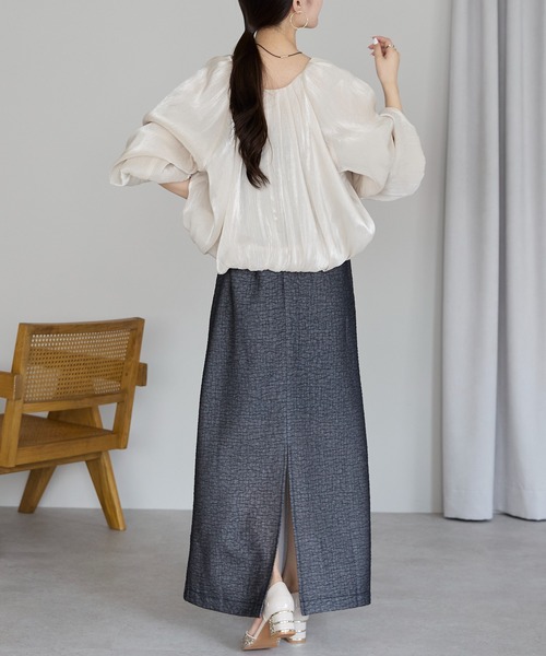 PREFERIR(プレフェリール)の「結婚式 お呼ばれ ボリュームスリーブ ボレロ(M.L,XL)(カーディガン/ボレロ・レディース・ブラック/グレー/ベージュ・FREE/LARGE/X-LARGE)」の18枚目の写真