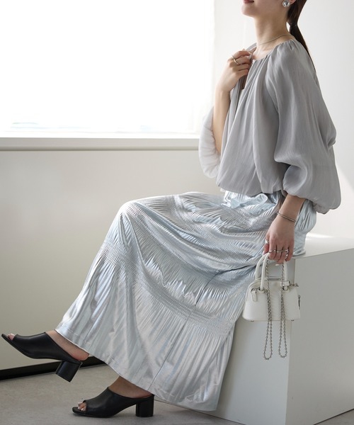 PREFERIR(プレフェリール)の「結婚式 お呼ばれ ボリュームスリーブ ボレロ(M.L,XL)(カーディガン/ボレロ・レディース・ブラック/グレー/ベージュ・FREE/LARGE/X-LARGE)」の22枚目の写真