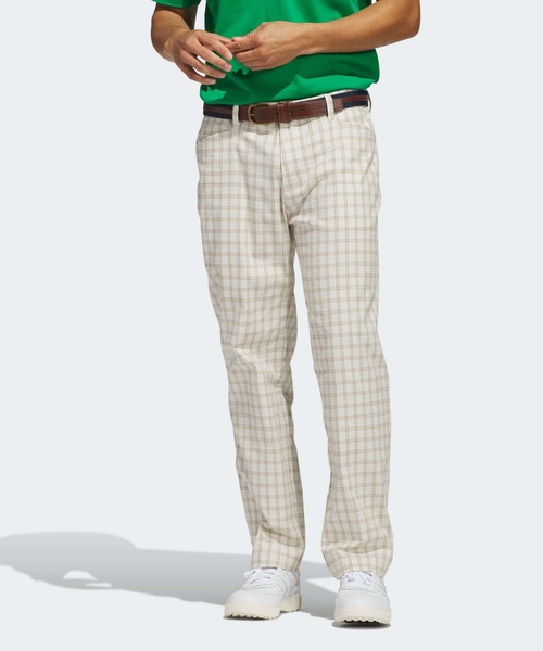 【好評にて期間延長】 オリジナルスゴルフ チェック ワイドパンツ【adidas Golf メンズウェア