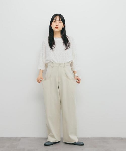 セール】『3サイズ展開』BIGポケットデザインツイルパンツ（その他