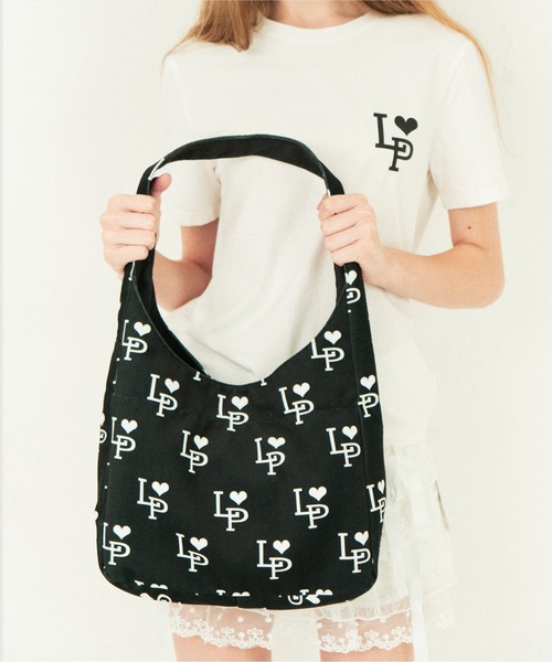 LA POMME petit(ラポミ・プチ)の「LA POMME petit Icon Shoulder Bag(ショルダーバッグ・レディース・ブルー/ホワイト/イエロー・FREE)」の1枚目の写真