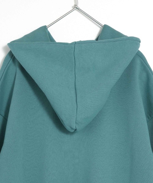 MAKE YOUR DAY（メイクユアデイ）の「毎日コツコツプリント裏毛フーディ■80～140cm（パーカー・キッズ・グリーン/オレンジ・130/140/80/120/110/100/90）」の15枚目の写真