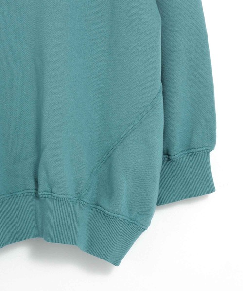 MAKE YOUR DAY（メイクユアデイ）の「毎日コツコツプリント裏毛フーディ■80～140cm（パーカー・キッズ・グリーン/オレンジ・130/140/80/120/110/100/90）」の16枚目の写真