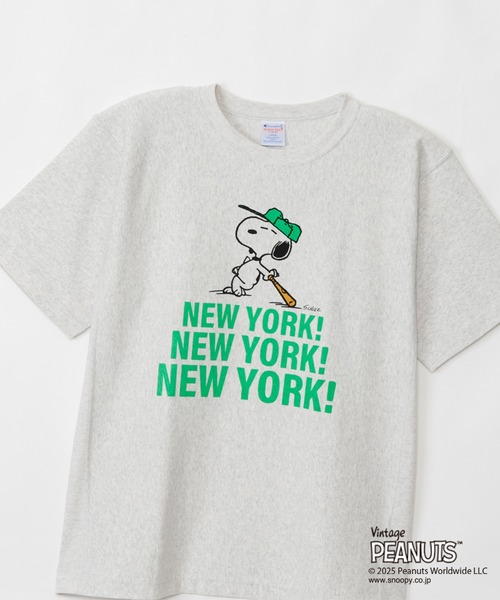 Champion(チャンピオン)の「【Champion/チャンピオン】メンズ リバースウィーブ(R) ショートスリーブTシャツ(Tシャツ/カットソー・メンズ・ネイビー/オートミール/ホワイト・SMALL/MEDIUM/LARGE/X-LARGE)」の13枚目の写真