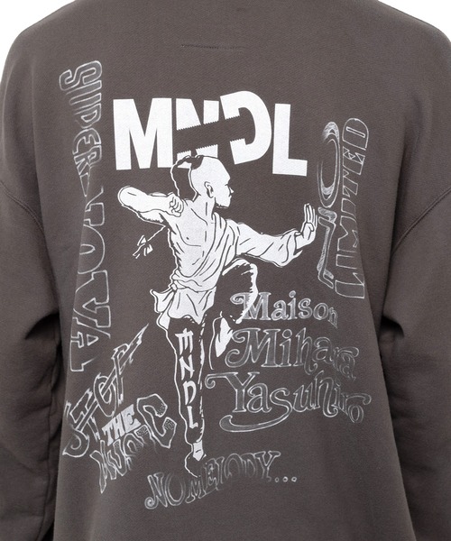 Mendrill(メンドリル)の「Mendrill X GS. Distressed Hoodie(スウェット・メンズ・グレー/ブラック/ネイビー・50/48/46/44)」の20枚目の写真